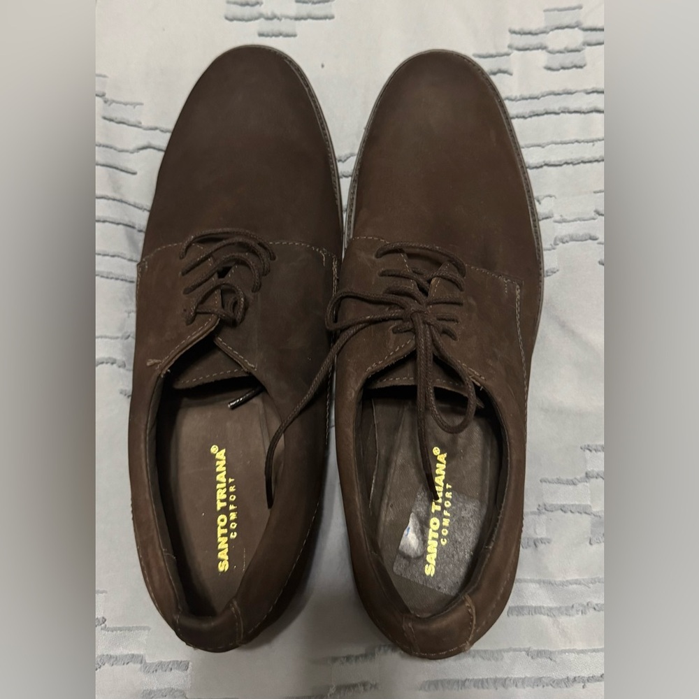 Santo Triana Comfort Men’s Size 11.5 Laced Derby/Oxfords NWOT